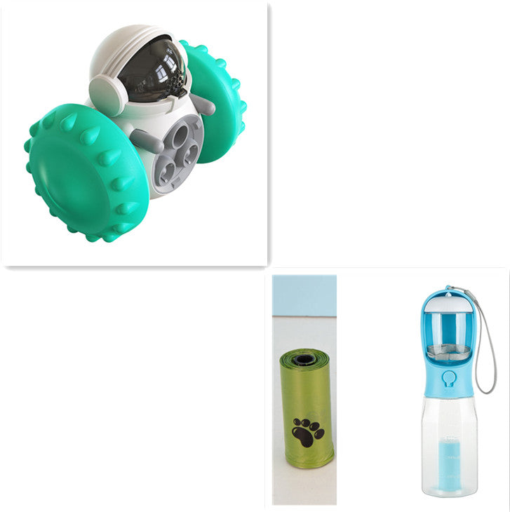 Smart Pet Tumbler Slow Feeder Toy – Interactive IQ Puzzle for Dogs & Cats
