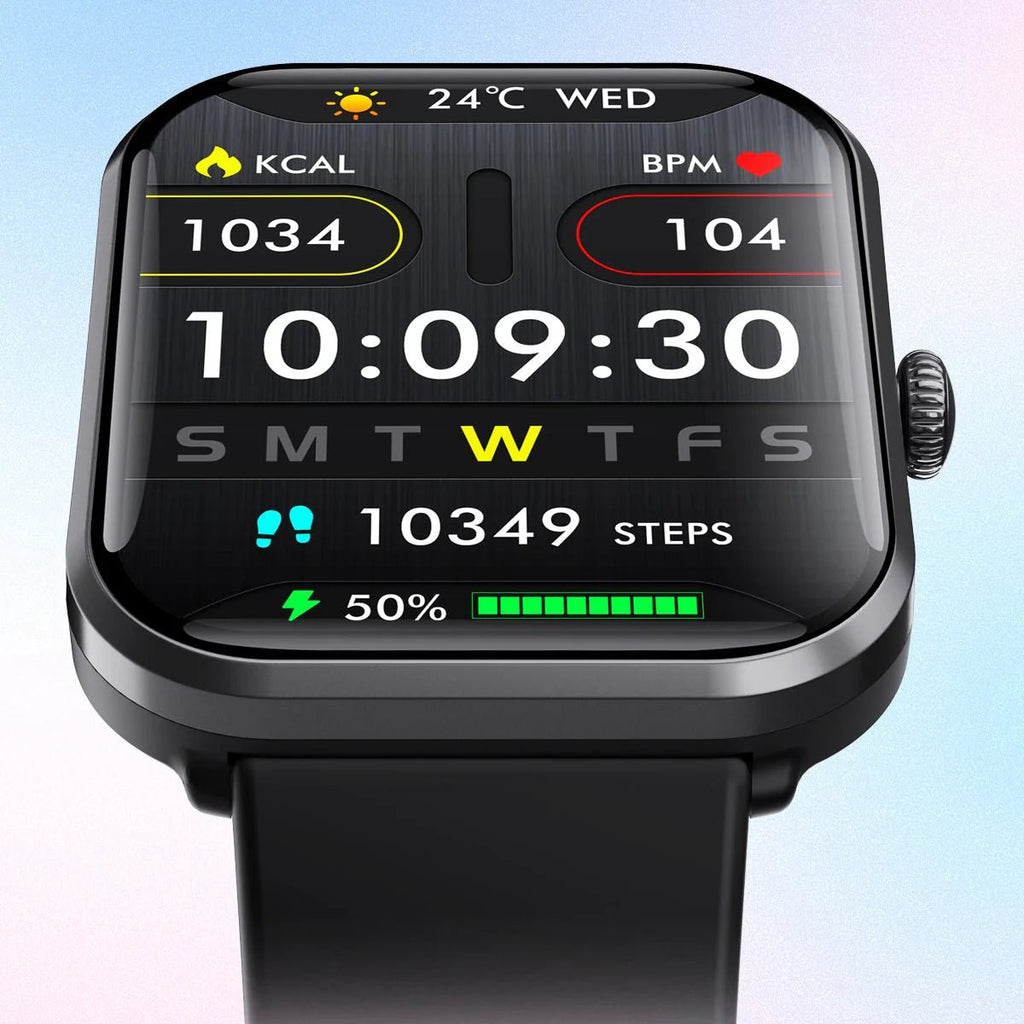 Fit Pulse Nexus Smartwatch – 1.9" HD Display, Bluetooth Calling & 50+ Sports Modes - Leah's Treasures