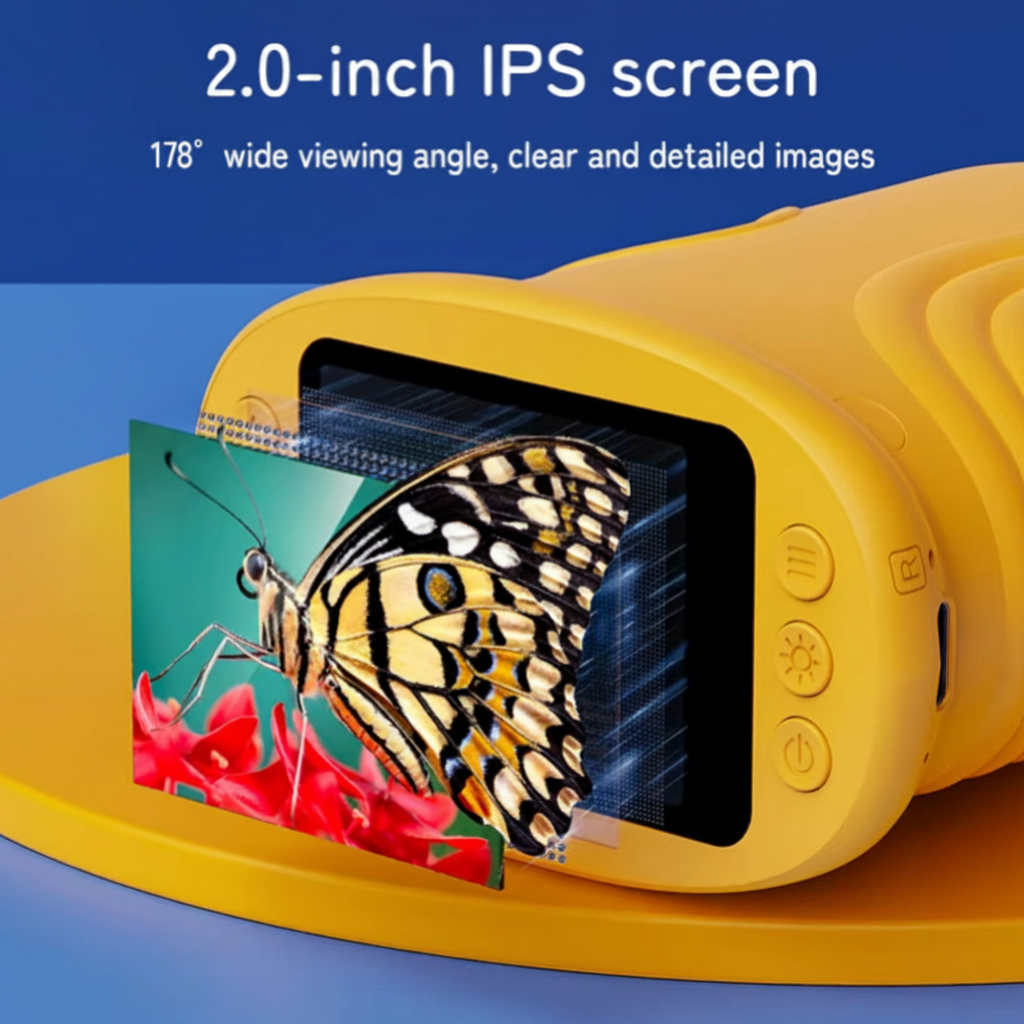 Kids Camera IPS Screen - No Tree